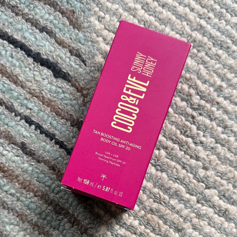 Coco & Eve Tan Boosting Anti-Aging Body Oil SPF 20